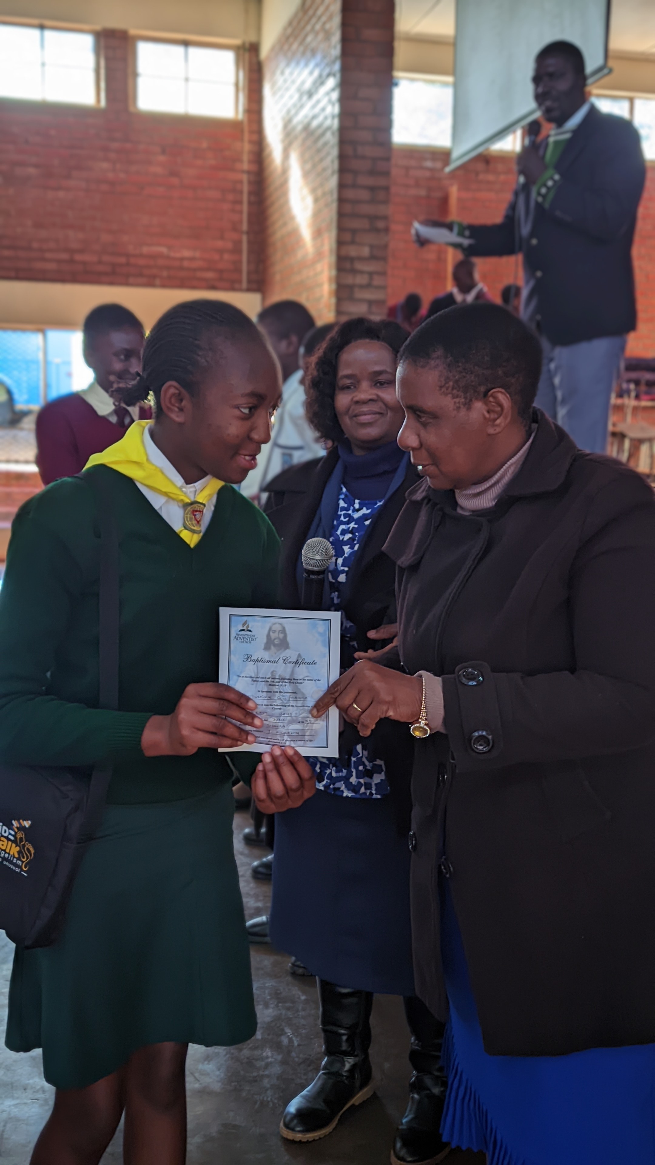 Certificate Presentation